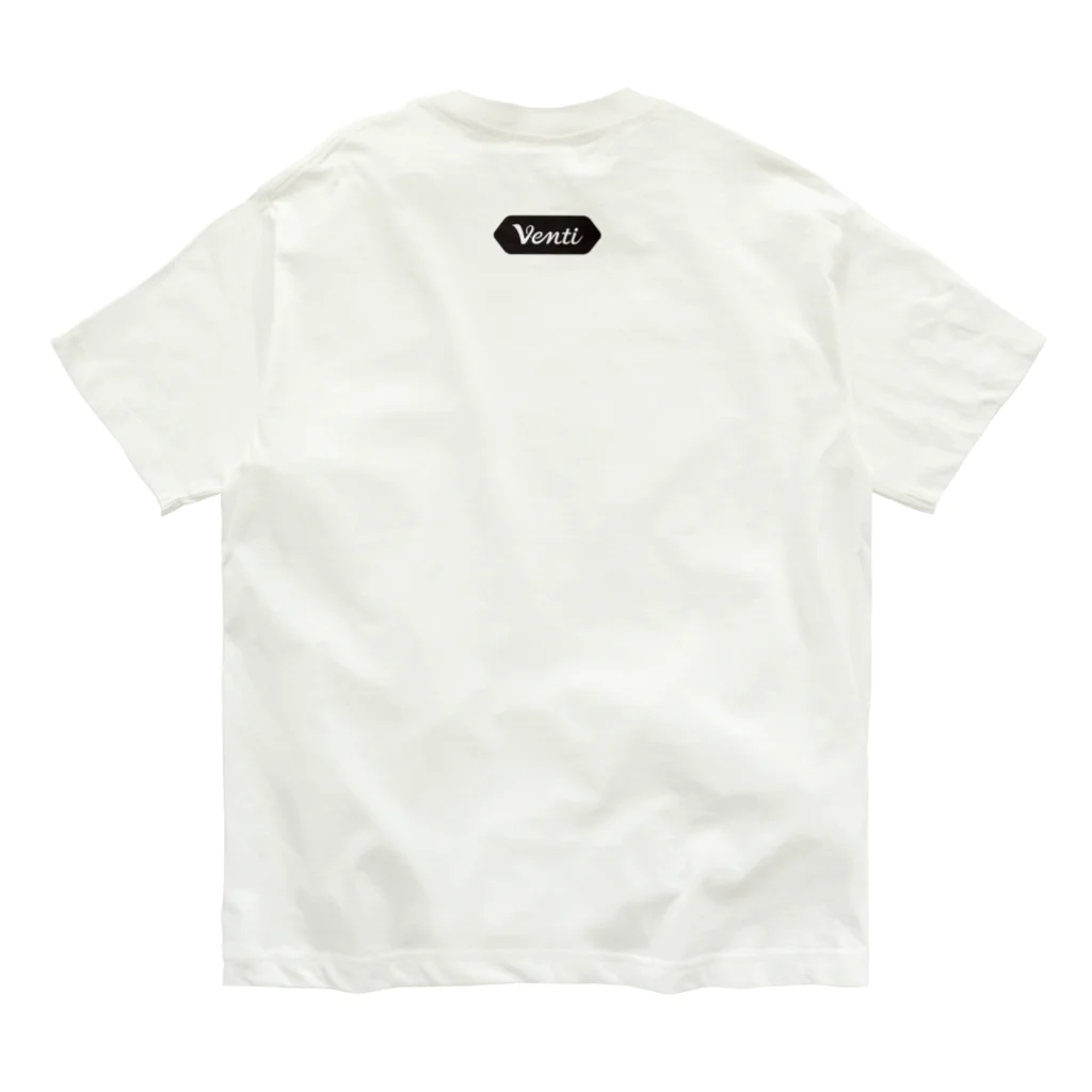 Venti_SPICELABのVenti_シリーズA_K オーガニックコットンTシャツ