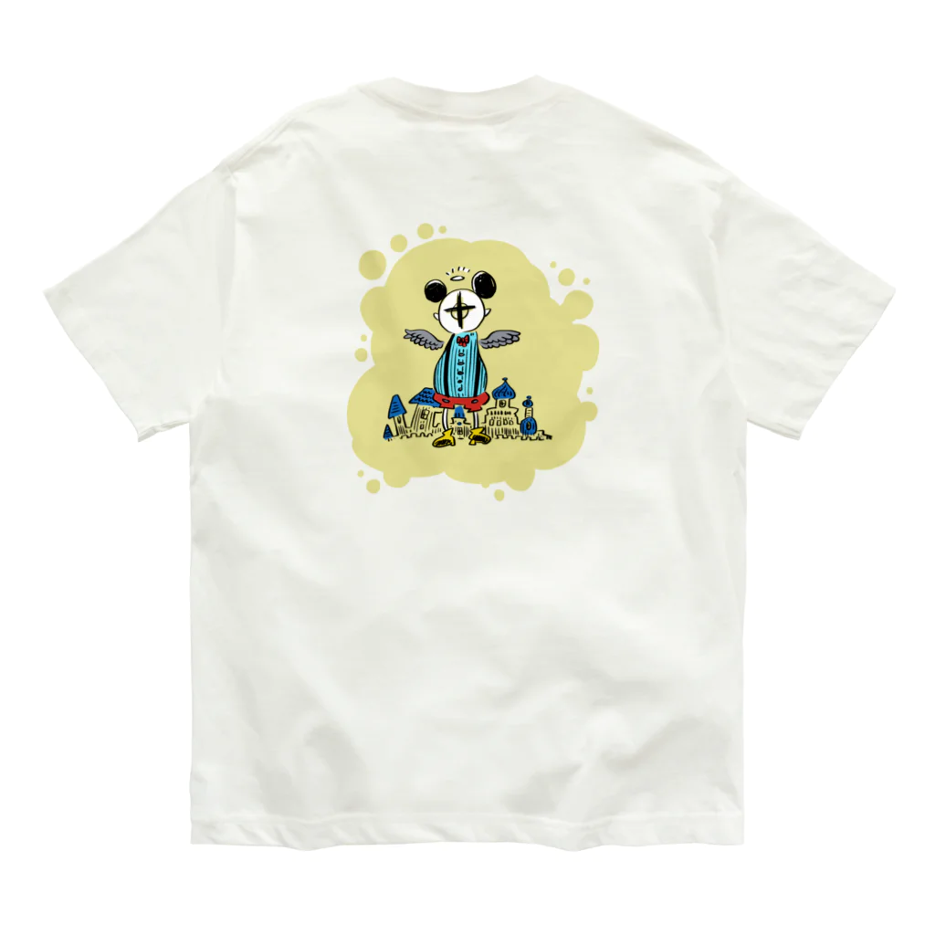 GENRYUの夢を語るネズミ オーガニックコットンTシャツ