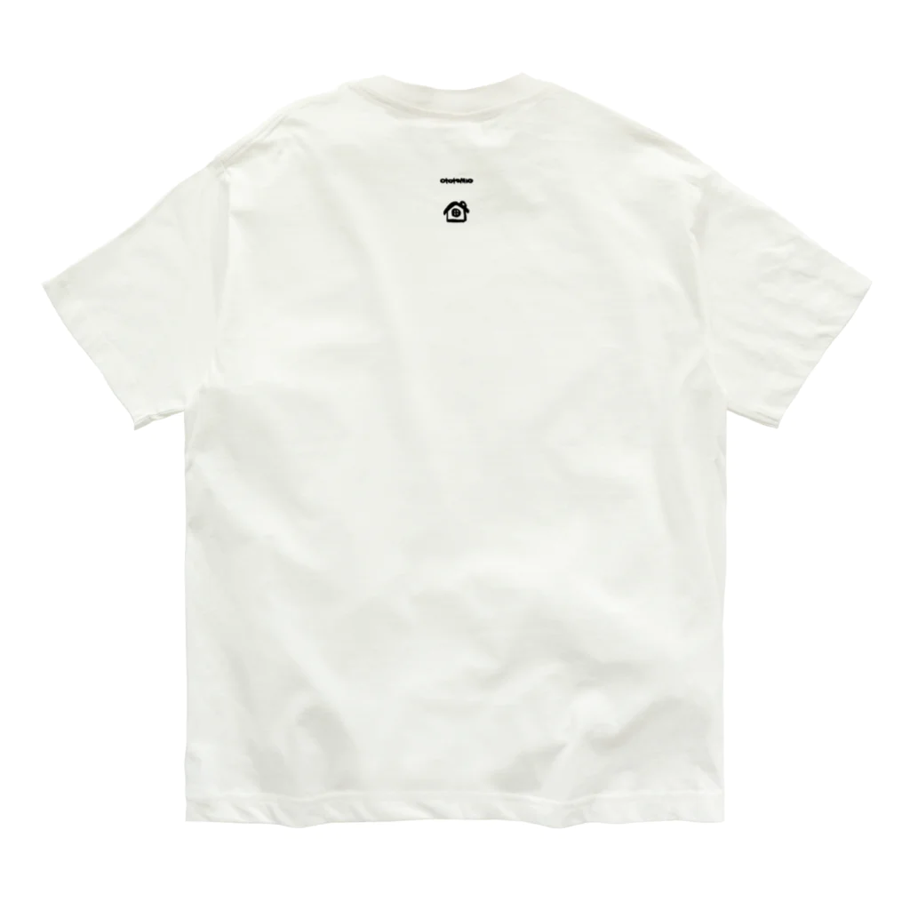 Pokopoko houseのいぬたち オーガニックコットンTシャツ