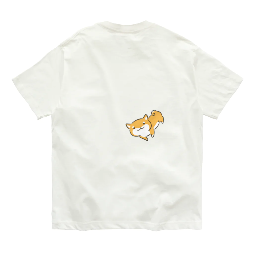 天の川の柴犬　2 オーガニックコットンTシャツ