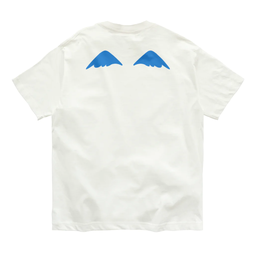 mokasの羽T　watching　鮮 Organic Cotton T-Shirt