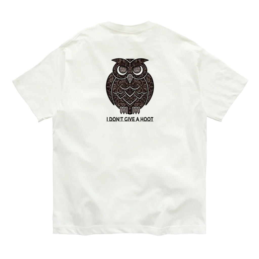 CharmyraのHoot it out　br オーガニックコットンTシャツ