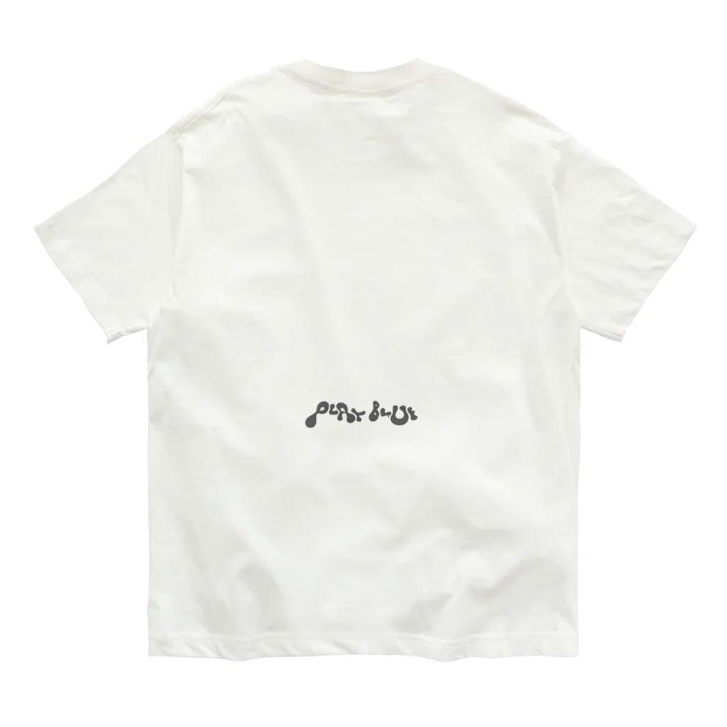 川口 水杏のブルーな気持ち オーガニックコットンTシャツ