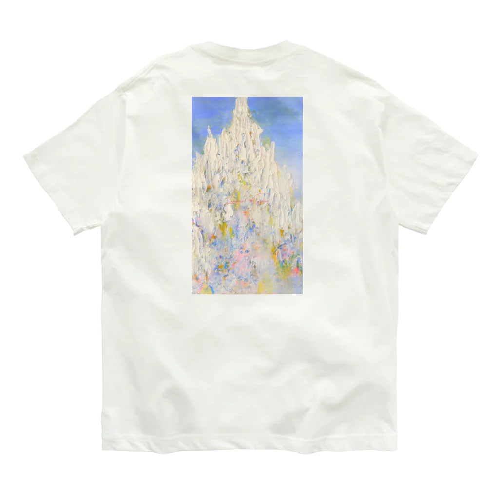 Lemuriart ✶ SophiaのCrystal Castle オーガニックコットンTシャツ