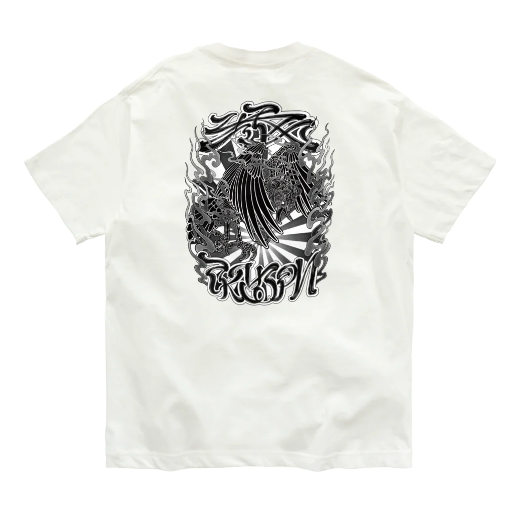Y's Ink Works Official Shop at suzuriのCROW  Organic Cotton T-Shirt