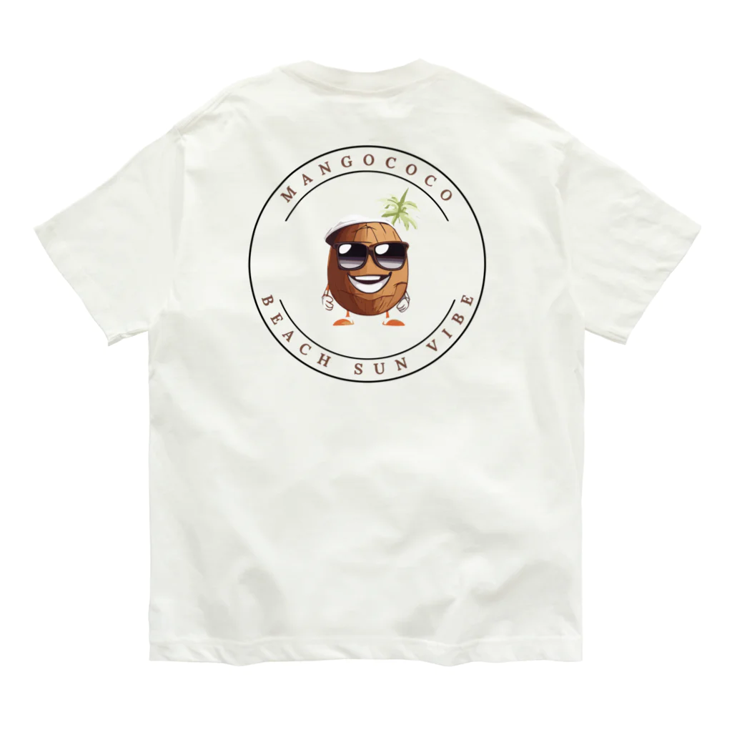 Mangococoの【開店限定価格】ココナッツキャラアイテム Organic Cotton T-Shirt