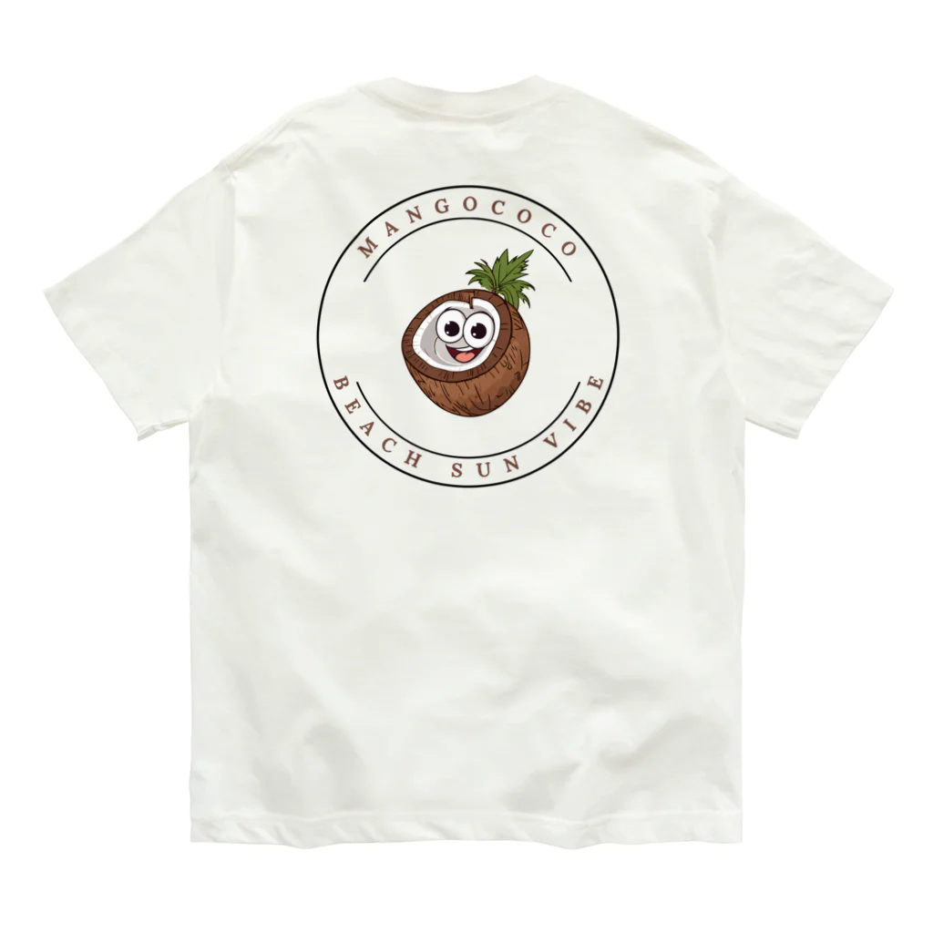 Mangococoの【開店限定価格】ココナッツキャラアイテム オーガニックコットンTシャツ