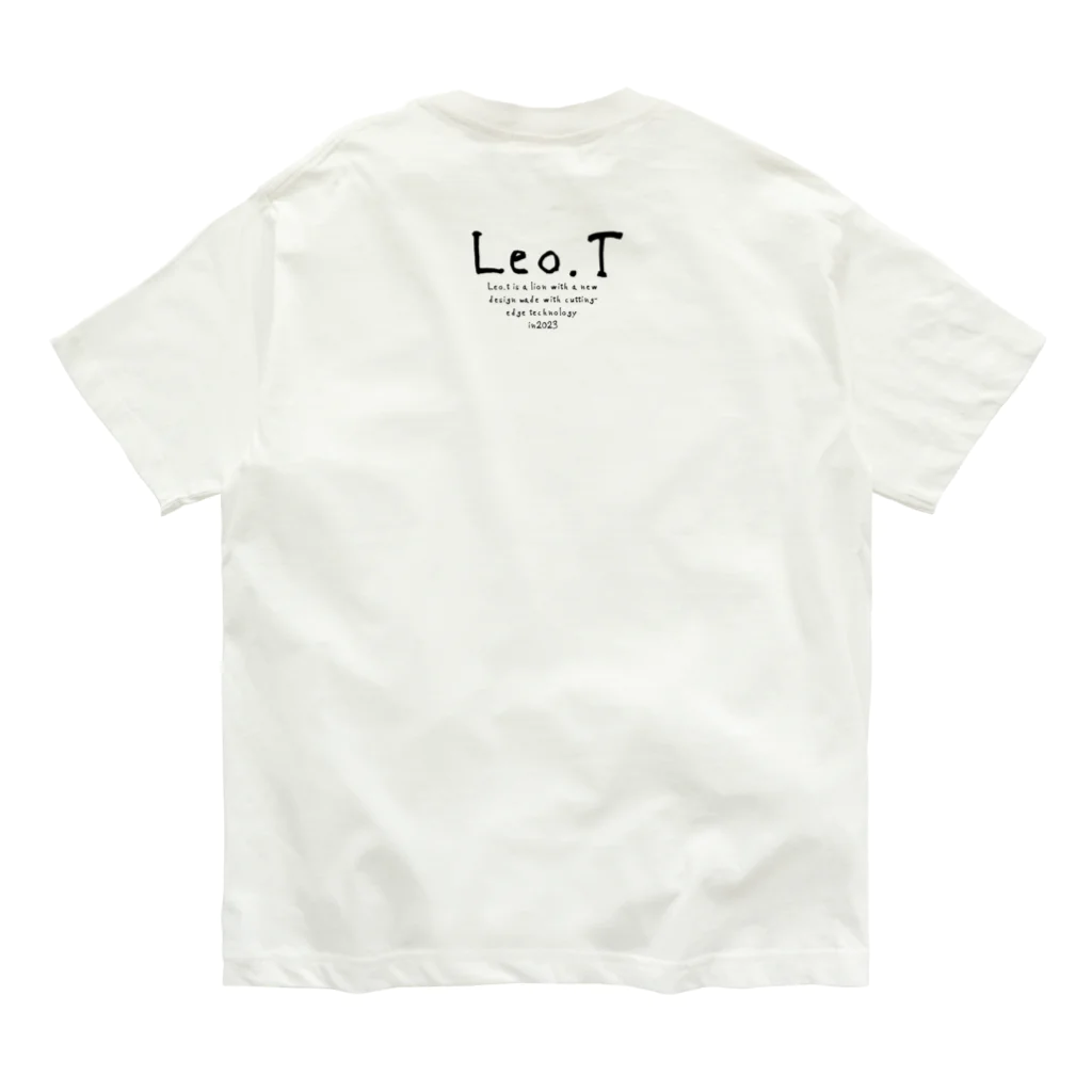 Leo.T Shopのライオンアート　Leo.T オーガニックコットンTシャツ