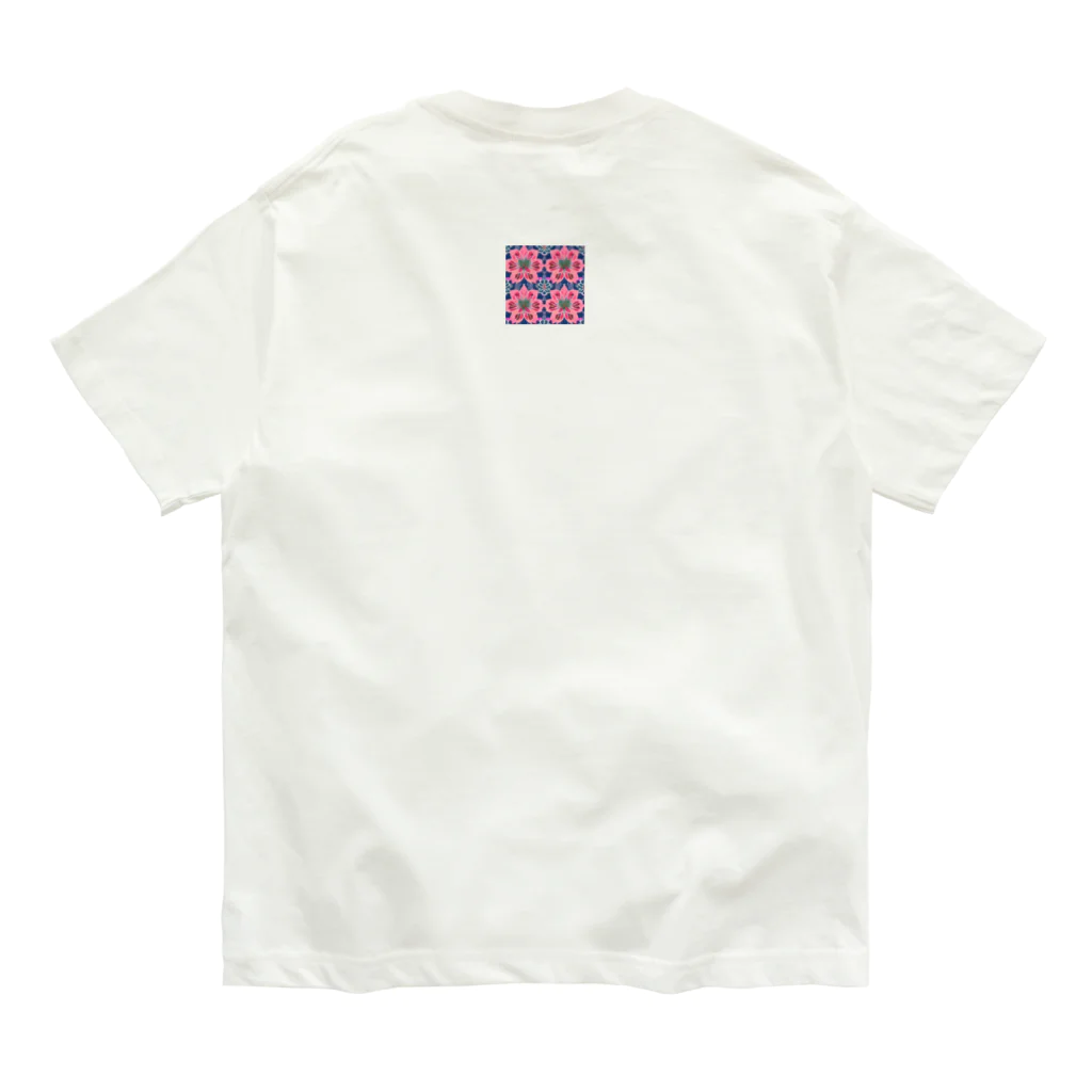 Egao  Creationsの華 オーガニックコットンTシャツ