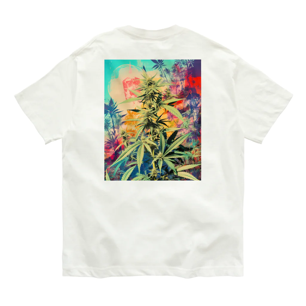 Unknown Paradiseの【Unknown Paradise】大麻草A Organic Cotton T-Shirt
