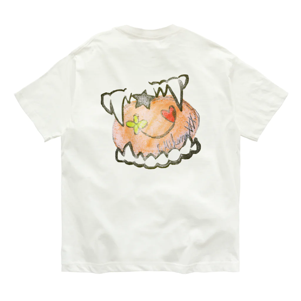 REITOU.Mikann xxx.のれいとうみかん　ゴキブリver. オーガニックコットンTシャツ