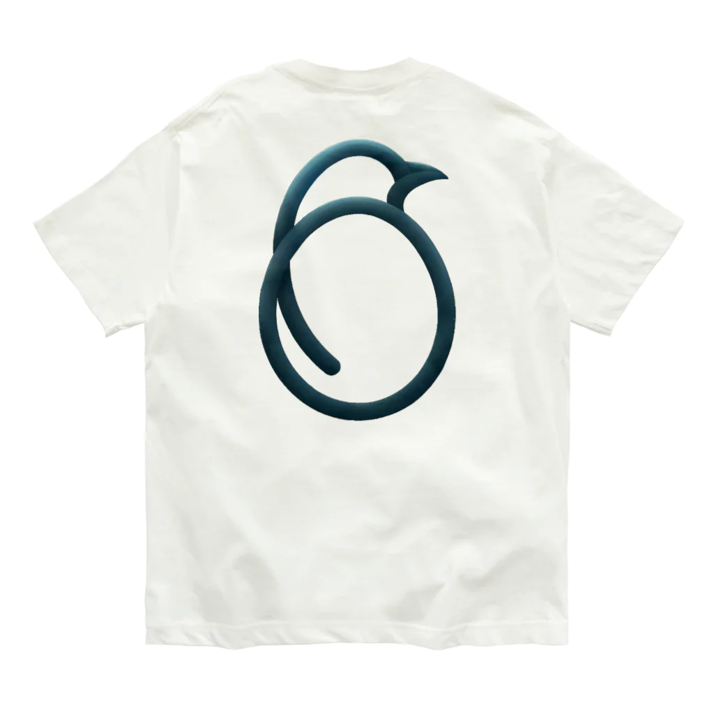 一人親方55歳FIREのスタイリッシュペンギン Organic Cotton T-Shirt