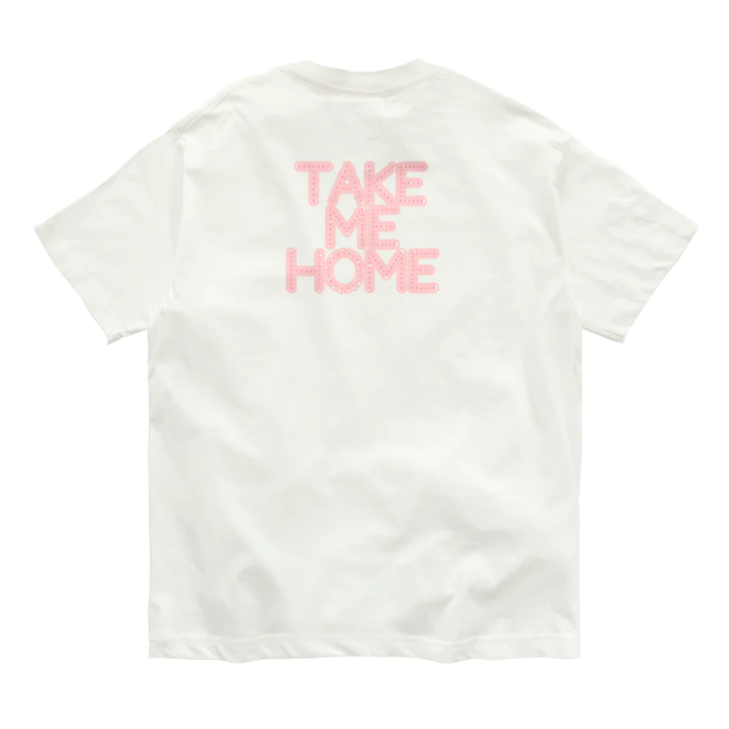 Et_quoiのTake me home  オーガニックコットンTシャツ