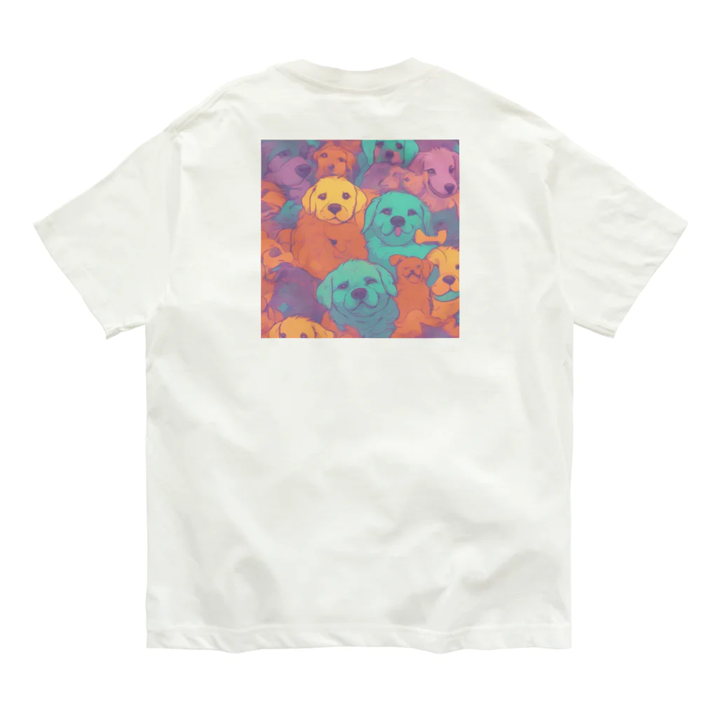 garireoの犬の仲間たち Organic Cotton T-Shirt