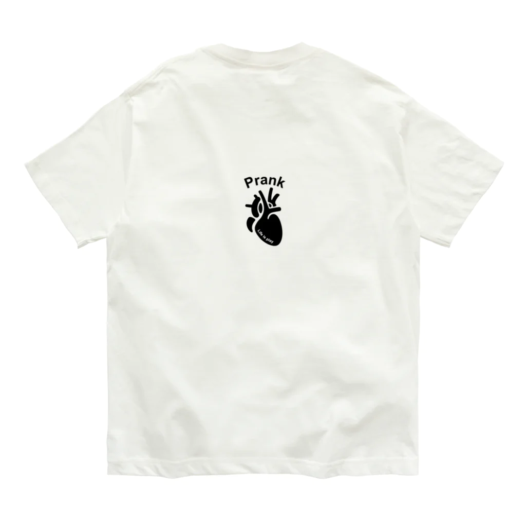 Prankのoriginal ロゴ シリーズ Organic Cotton T-Shirt