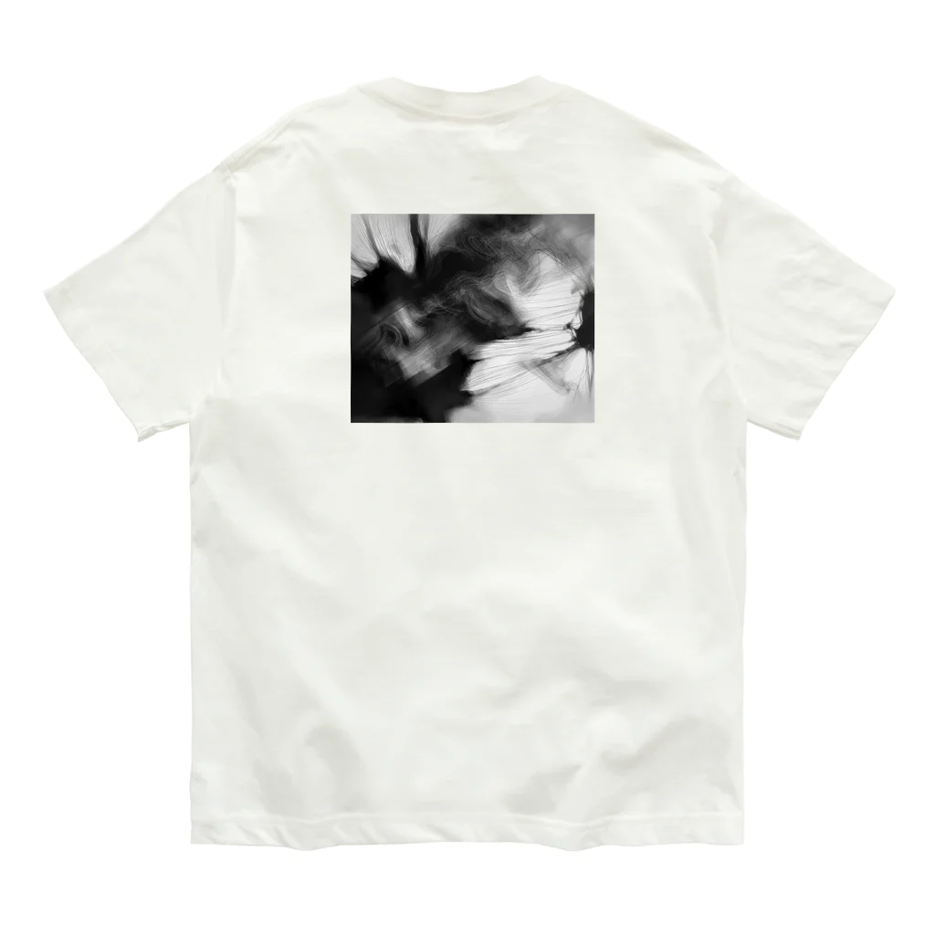 smoke-smokeのsmoke オーガニックコットンTシャツ