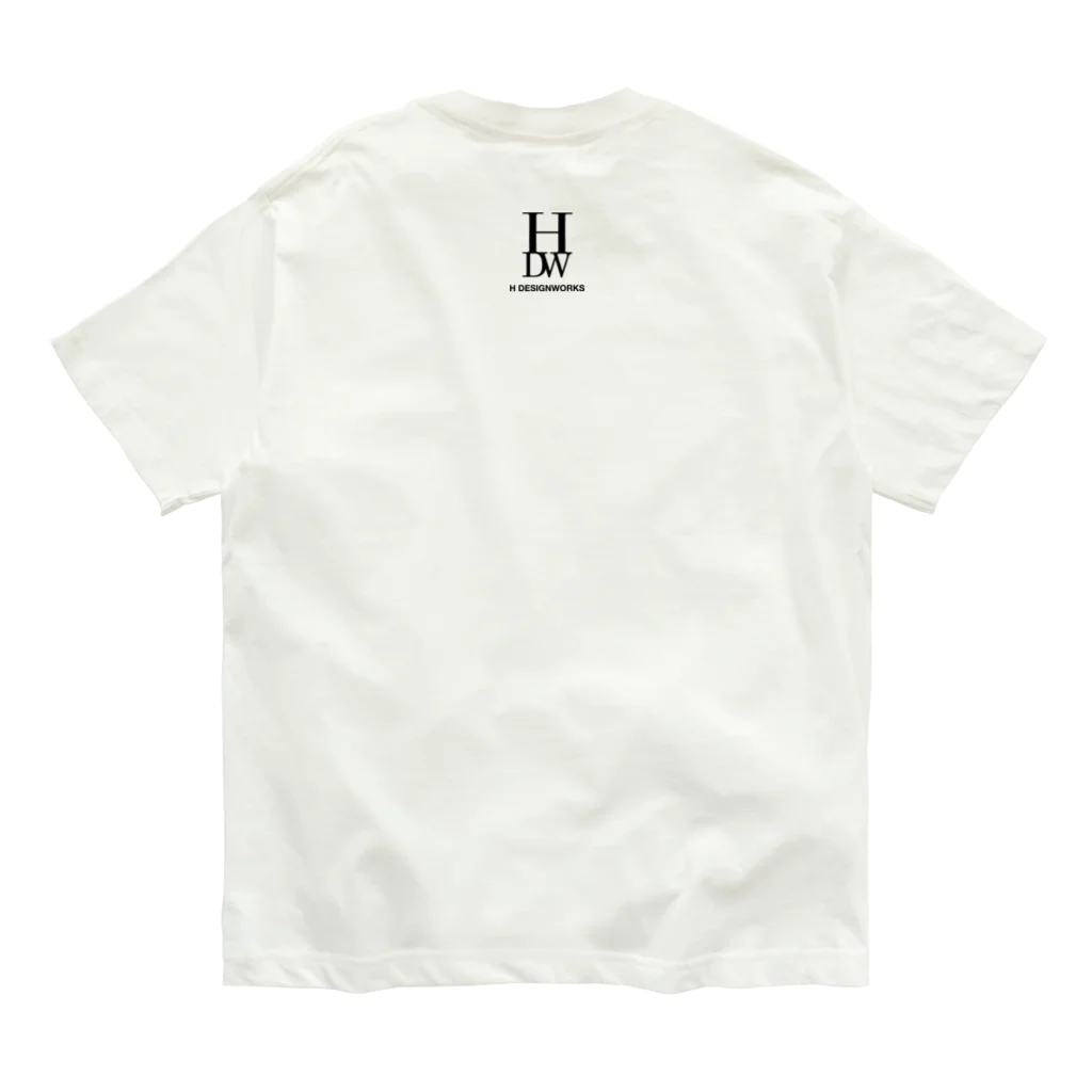 HDWのH DESIGNWORKS ロゴグッズ Organic Cotton T-Shirt