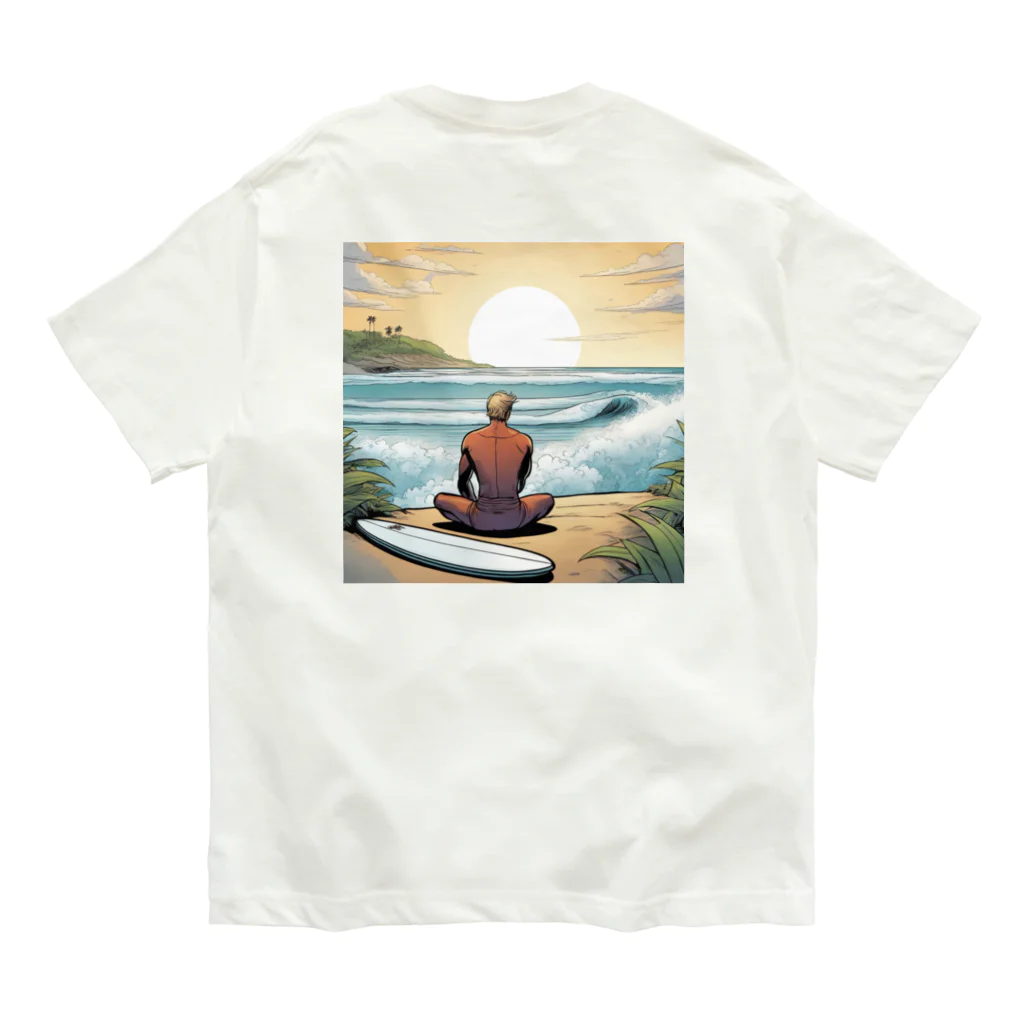 HAMMER　PROJECTのSunset Soul Surfer (サンセット ソウルサーファー) Organic Cotton T-Shirt