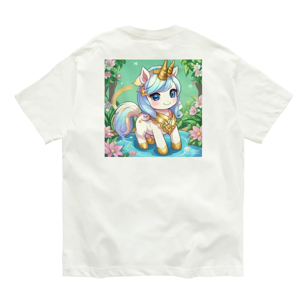 karekore_のかわいいユニコーンのみこ Organic Cotton T-Shirt