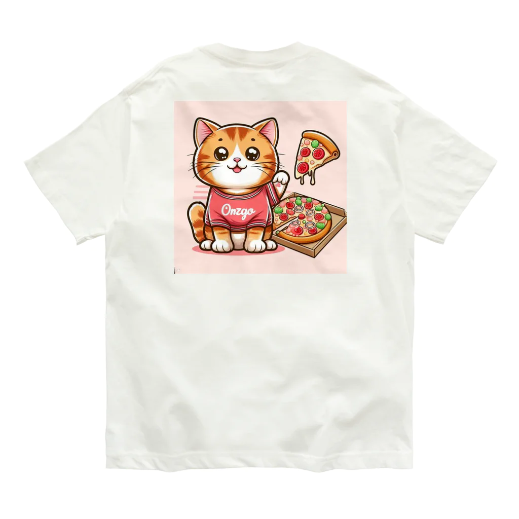 いろいろTOSIVOのピザでも食っとけや！ねこピザパーティーの開催です オーガニックコットンTシャツ