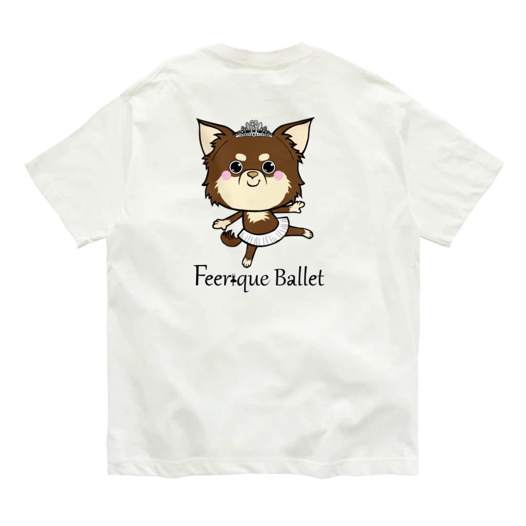 feerique balletのFeerique ballet オーガニックコットンTシャツ