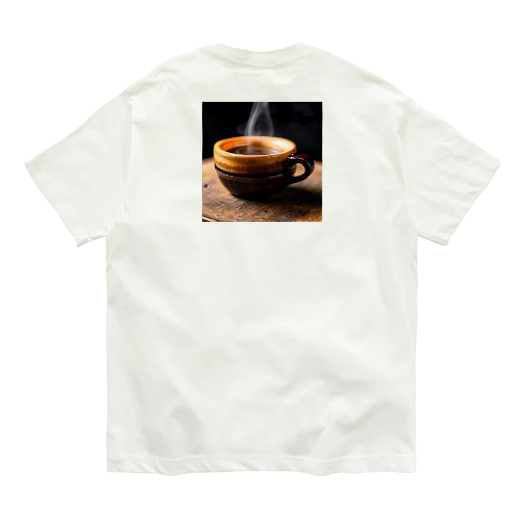 小物屋の夜更かし珈琲 Organic Cotton T-Shirt