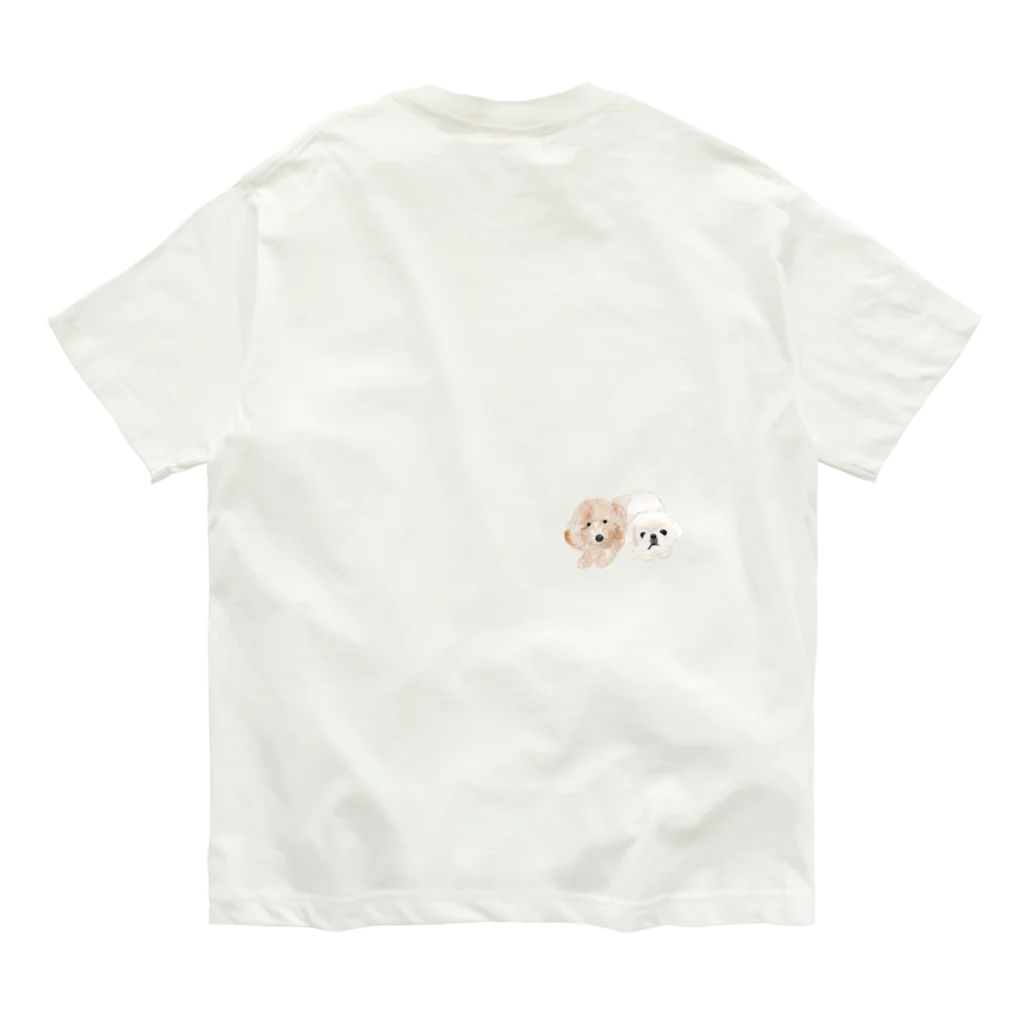 hanapecha_wannyanの可愛いわんちゃん Organic Cotton T-Shirt