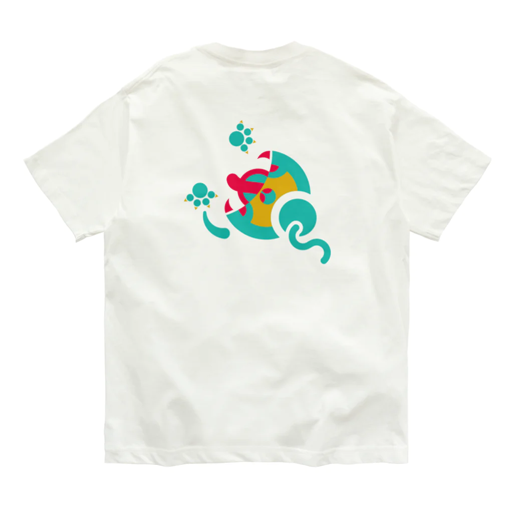 metagaimonの逃走チュウ Organic Cotton T-Shirt