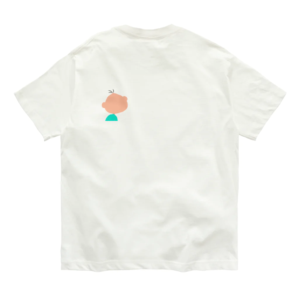 ザ☆めんまのお店の笑太郎（えみたろう） Organic Cotton T-Shirt