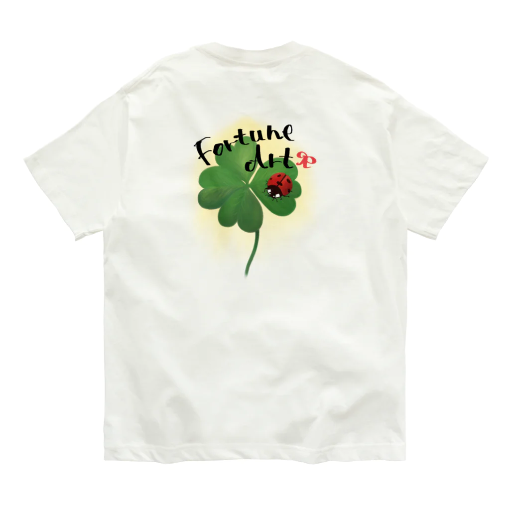 Poniponiの幸運の四つ葉 Organic Cotton T-Shirt