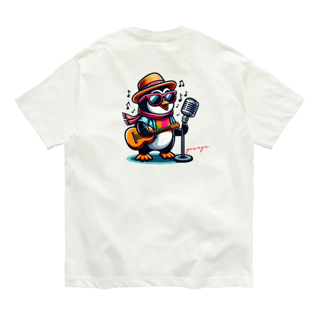 yosuga-aの陽気なペンギン Organic Cotton T-Shirt