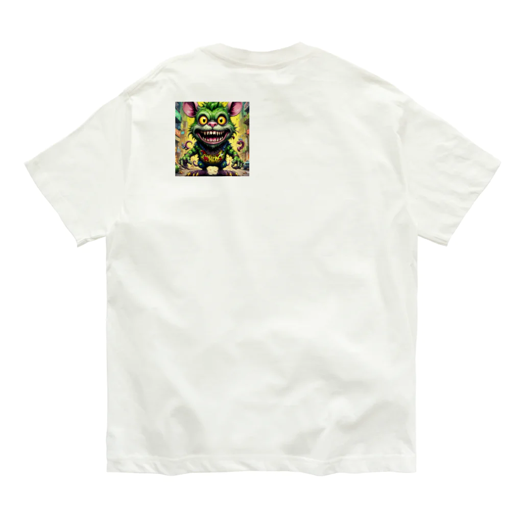 LEAD !のアメリカンな雰囲気満載！キュートなモンスター Organic Cotton T-Shirt