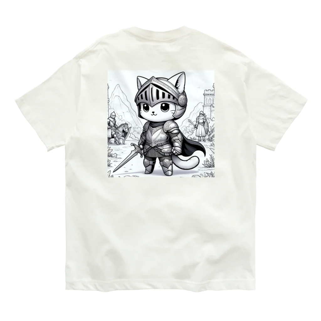 われらちきゅうかぞくのナイト キャッツ(Knight Cats) Organic Cotton T-Shirt