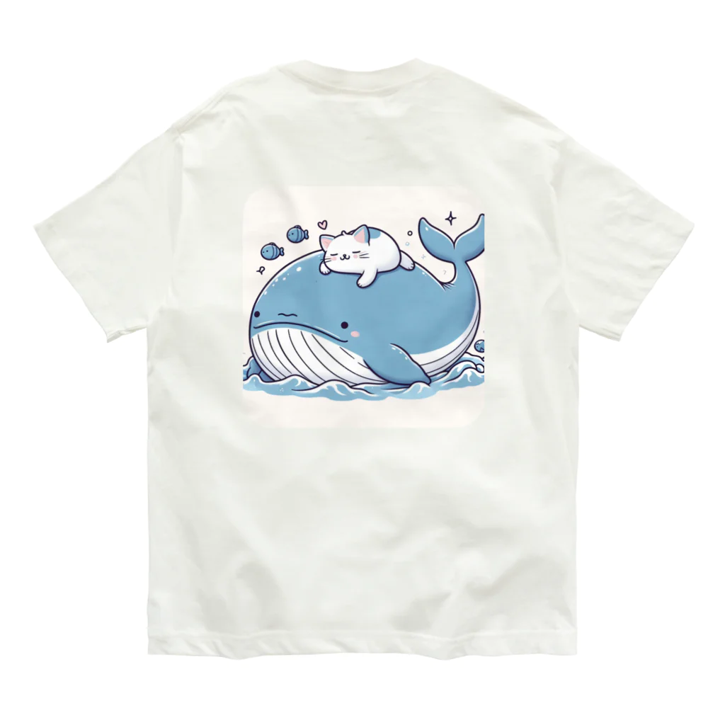 ニャーちゃんショップの眠りネコ Organic Cotton T-Shirt