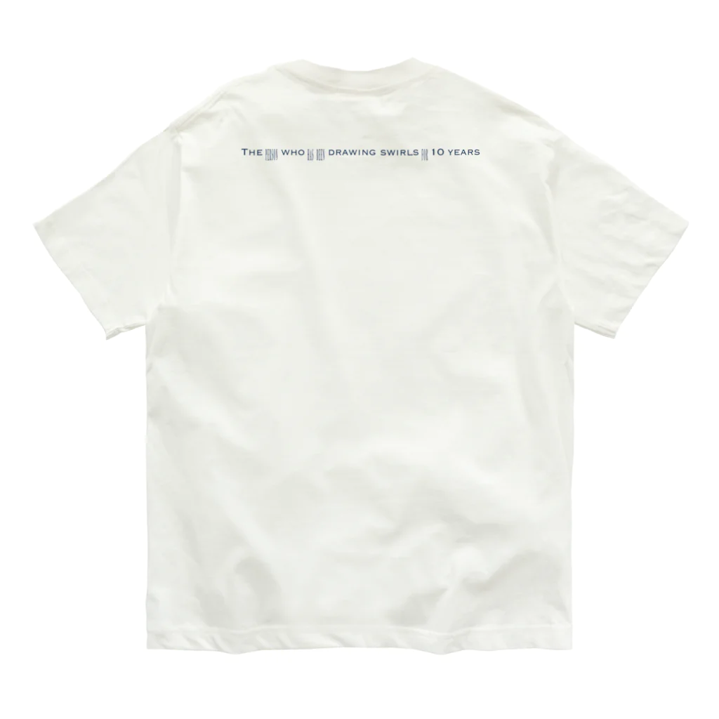 渦を10年描いてる人のSEA(完売) Organic Cotton T-Shirt