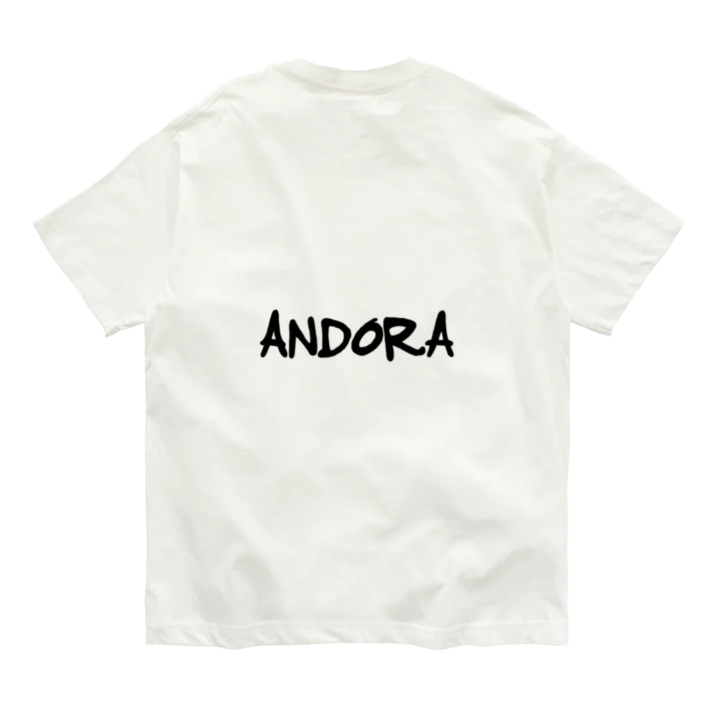 ANDORAのハワイアンANDORAネコ オーガニックコットンTシャツ