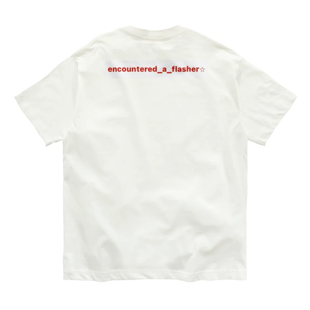 sa☆のinvisible オーガニックコットンTシャツ