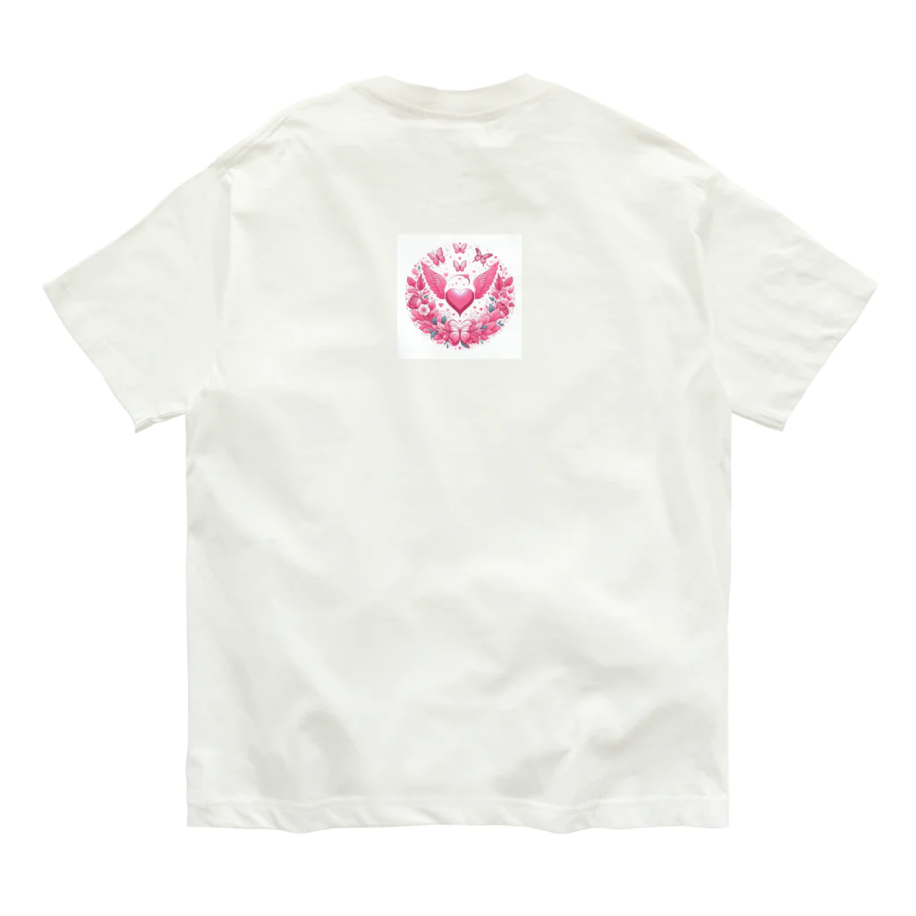 aiai888のふんわりと広がる愛の輪✨ オーガニックコットンTシャツ