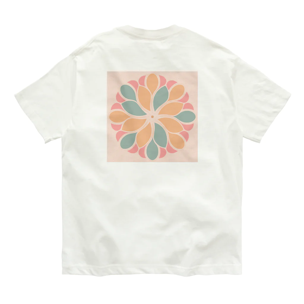 癒しの部屋🐾໒꒱のFlower🌸 Organic Cotton T-Shirt