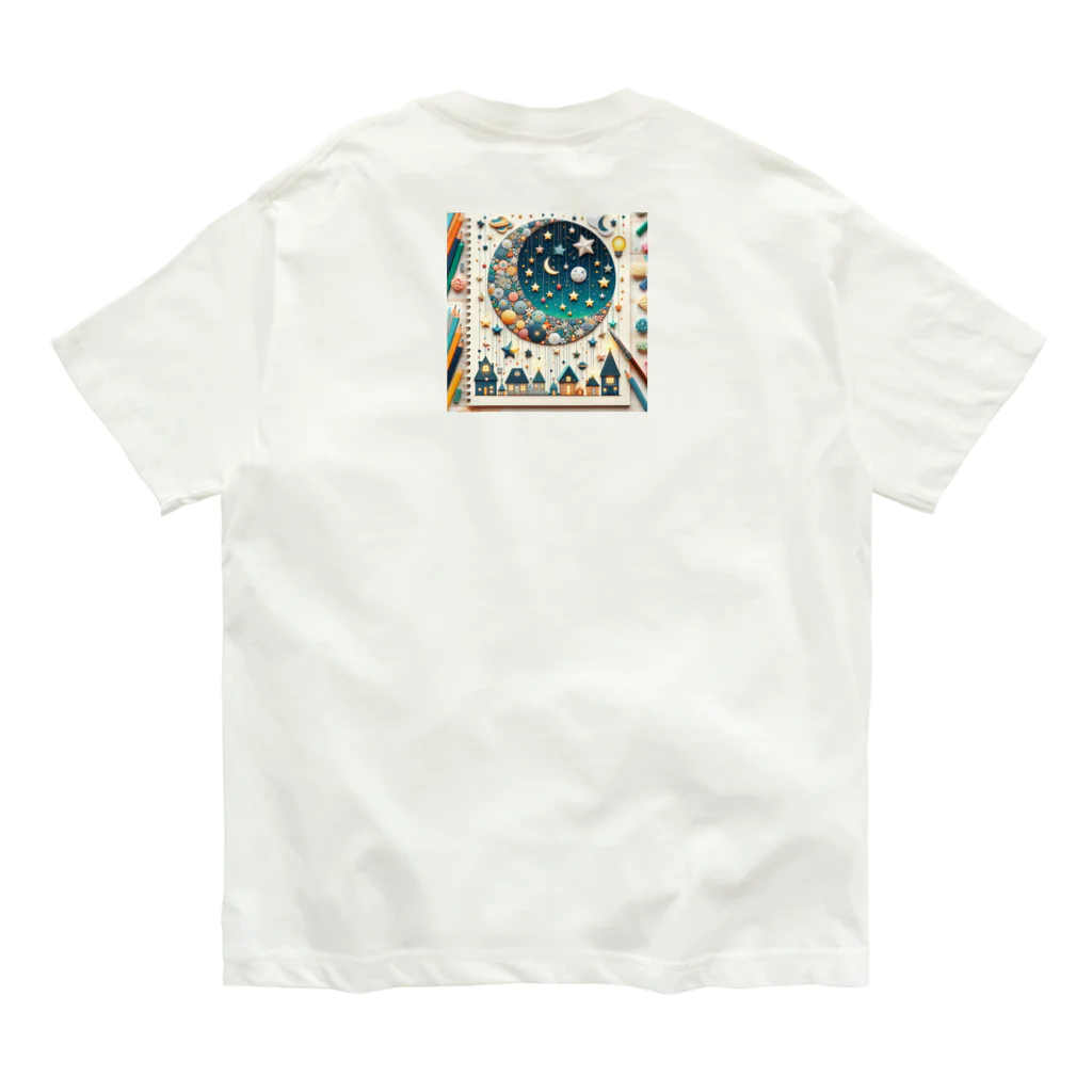 Mizのゆるハウスの夜空の煌き✨ オーガニックコットンTシャツ