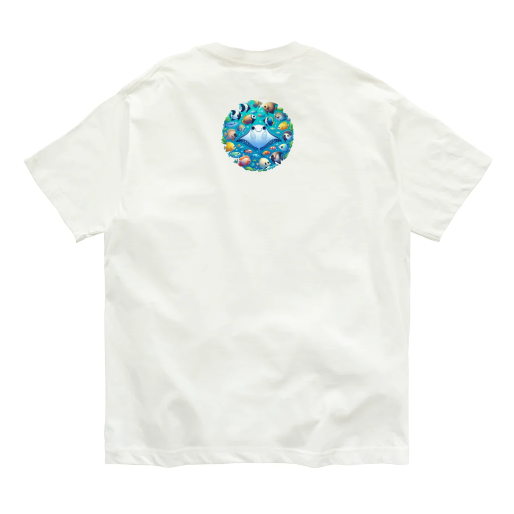 パパリスのOceanズ オーガニックコットンTシャツ