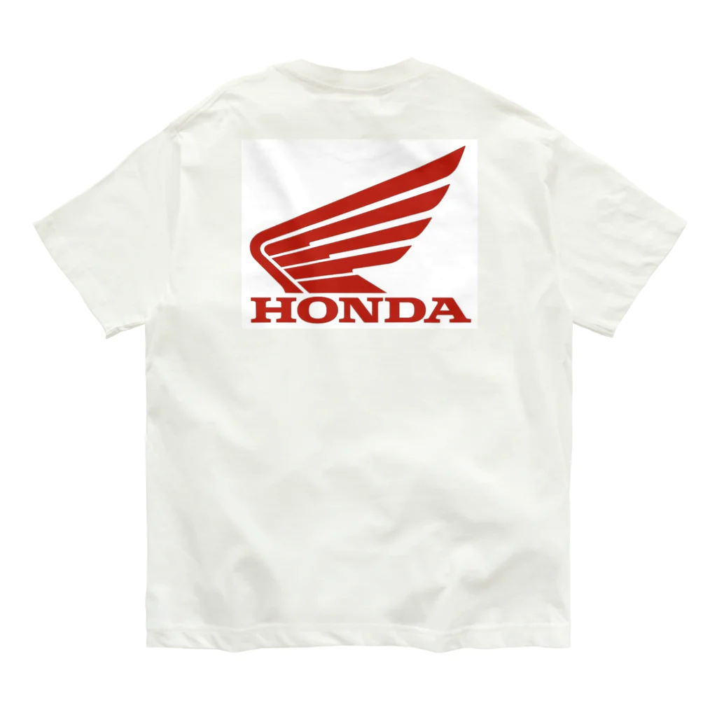 ysp1100のHONDAウィングマークです。 Organic Cotton T-Shirt