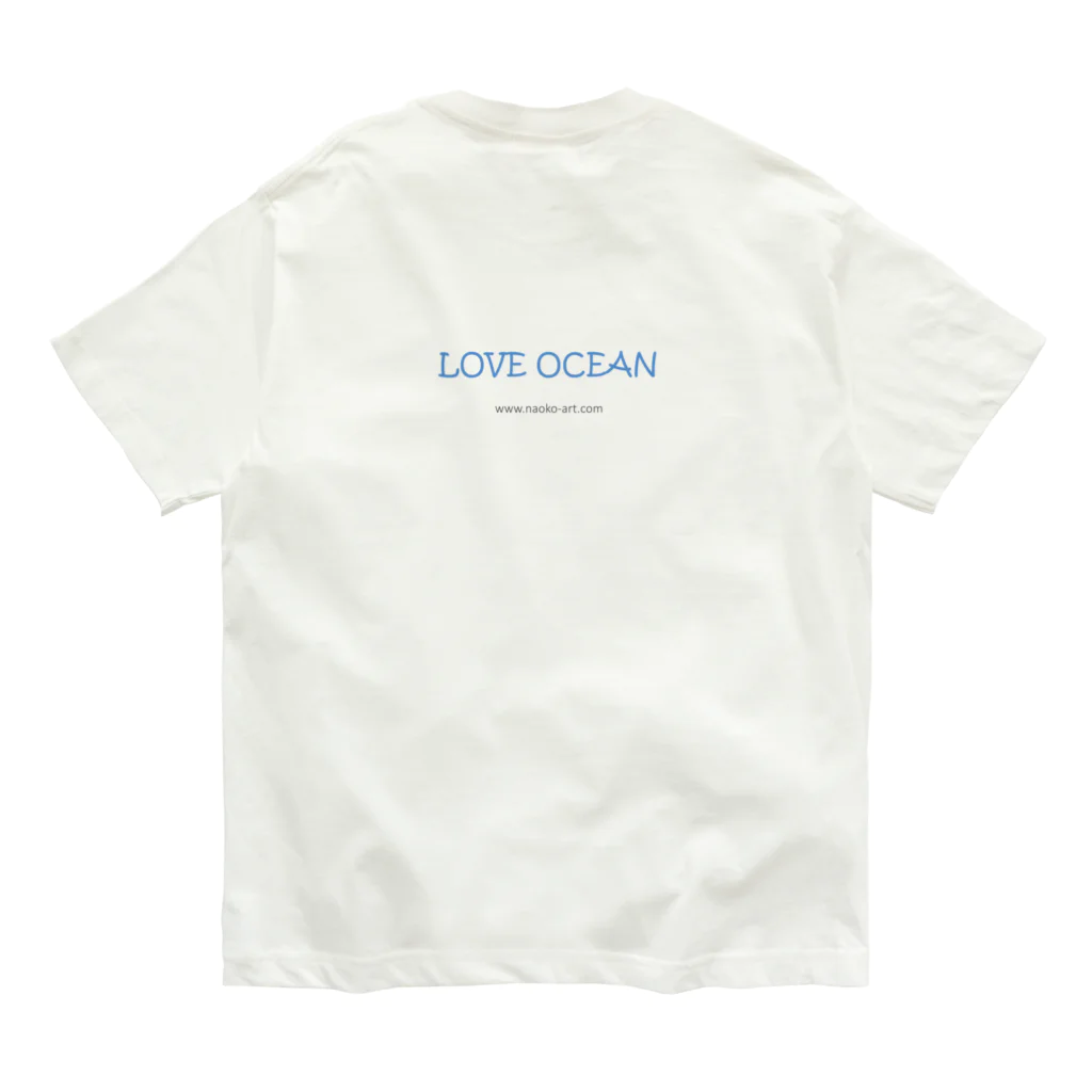 Keiko_Naoko-Art-Japanの遠くを見つめるシェリー Organic Cotton T-Shirt