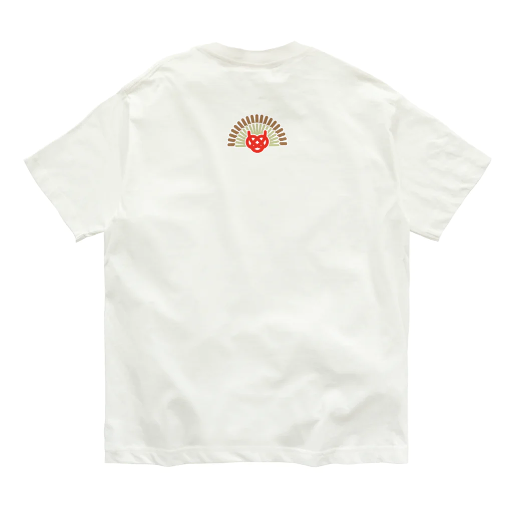 紙単衣 - kamihitoe -の水引の鶴と亀 Organic Cotton T-Shirt