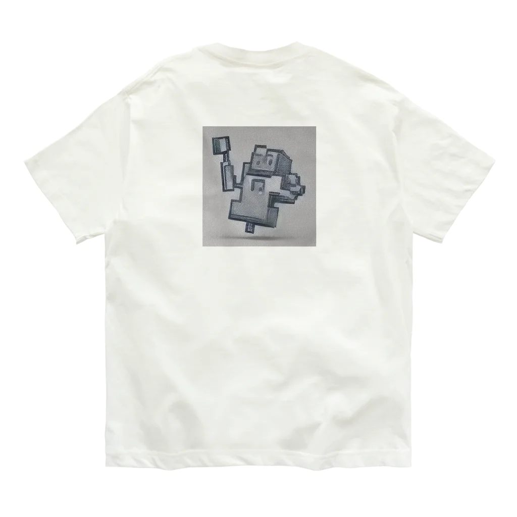 T-8のロボット Organic Cotton T-Shirt