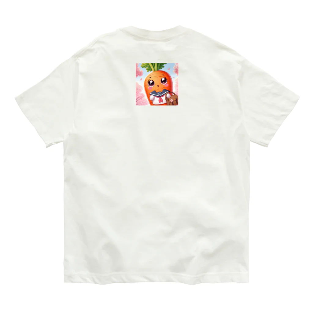 ハートフルのキャロット姫のドキドキSchool！ Organic Cotton T-Shirt