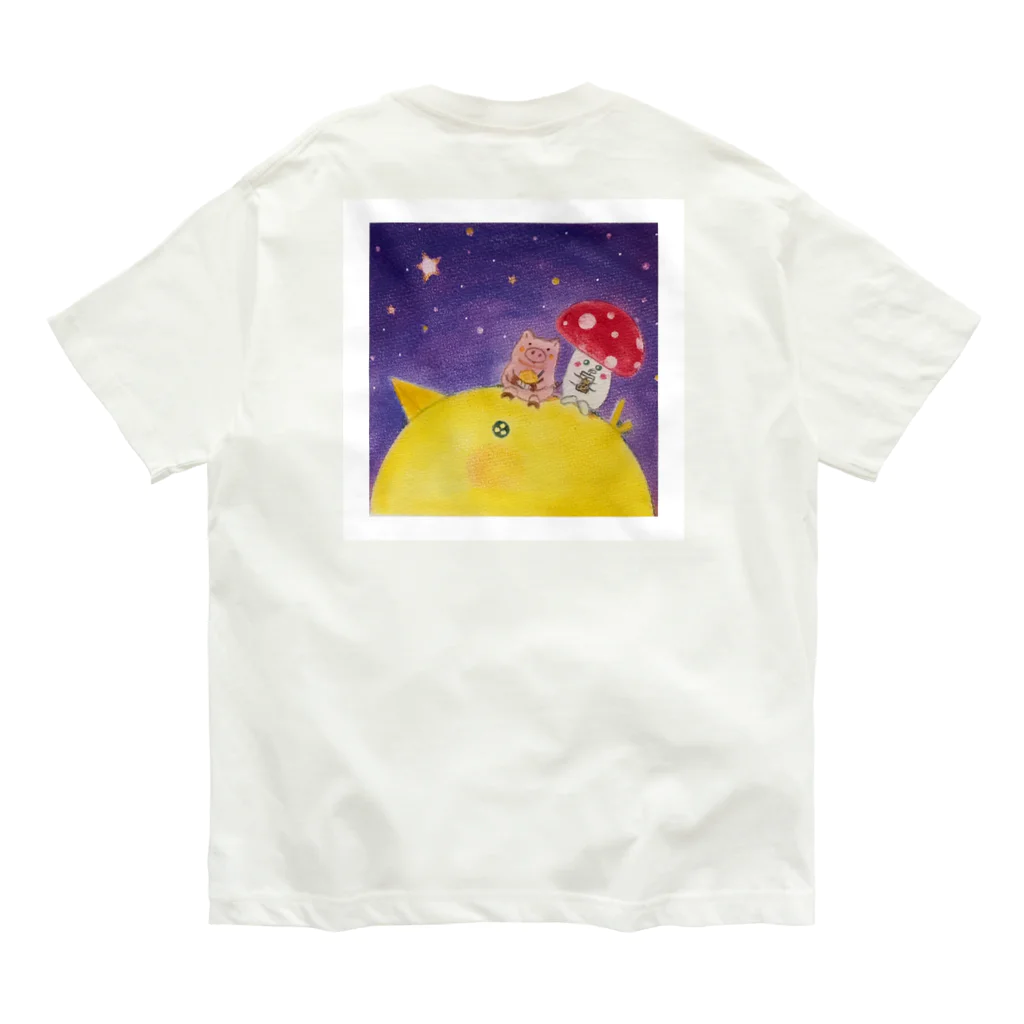 bonohono5chanの会いにいくよ オーガニックコットンTシャツ