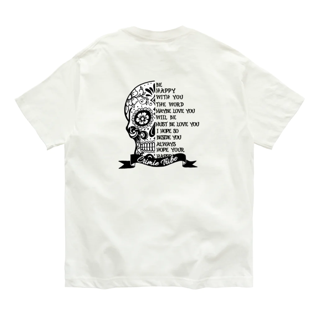 Crimie Tribe(クライミートライブ)のSkullシリーズ【Crimie Tribe】 Organic Cotton T-Shirt