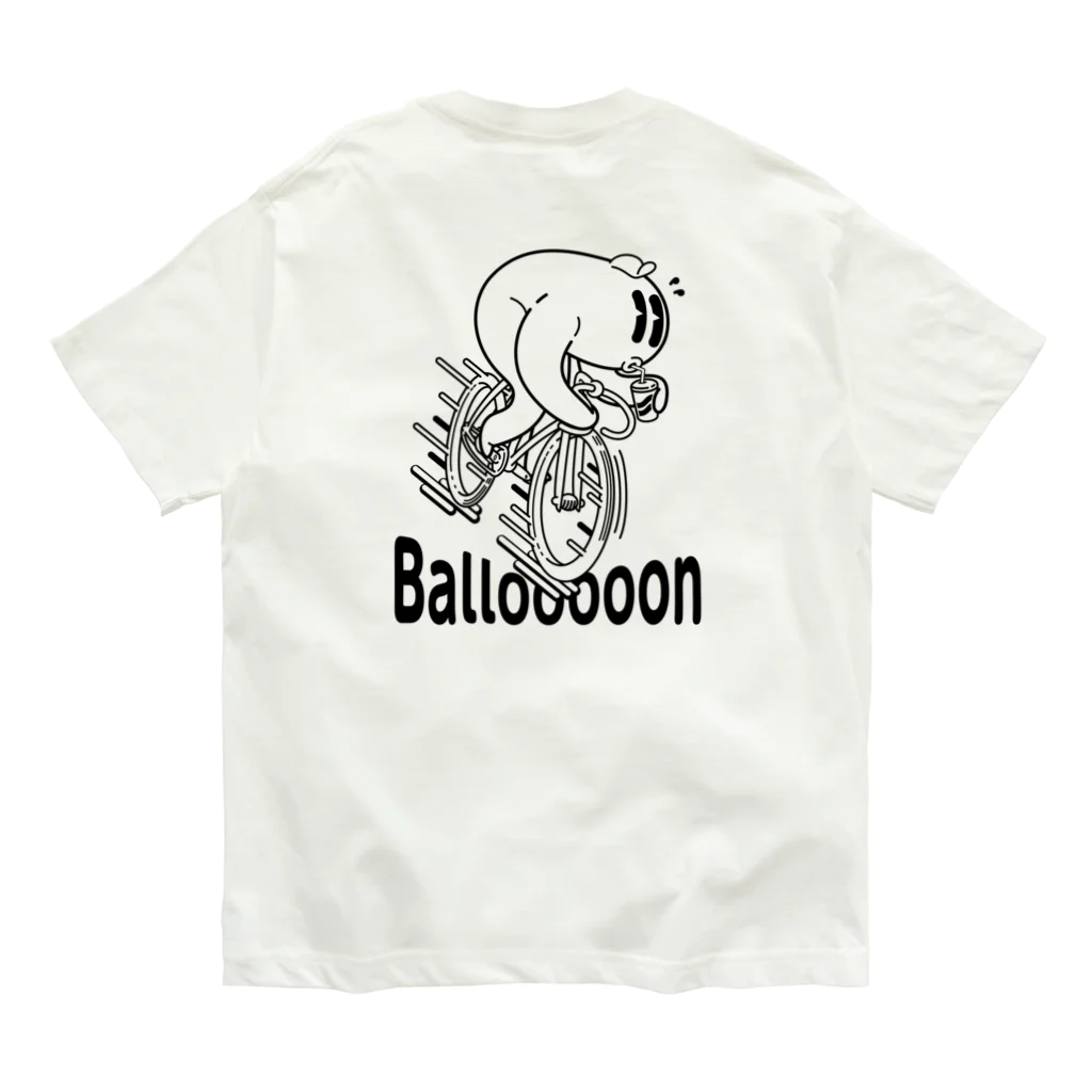 nidan-illustrationの"Ballooooon" #2 オーガニックコットンTシャツ