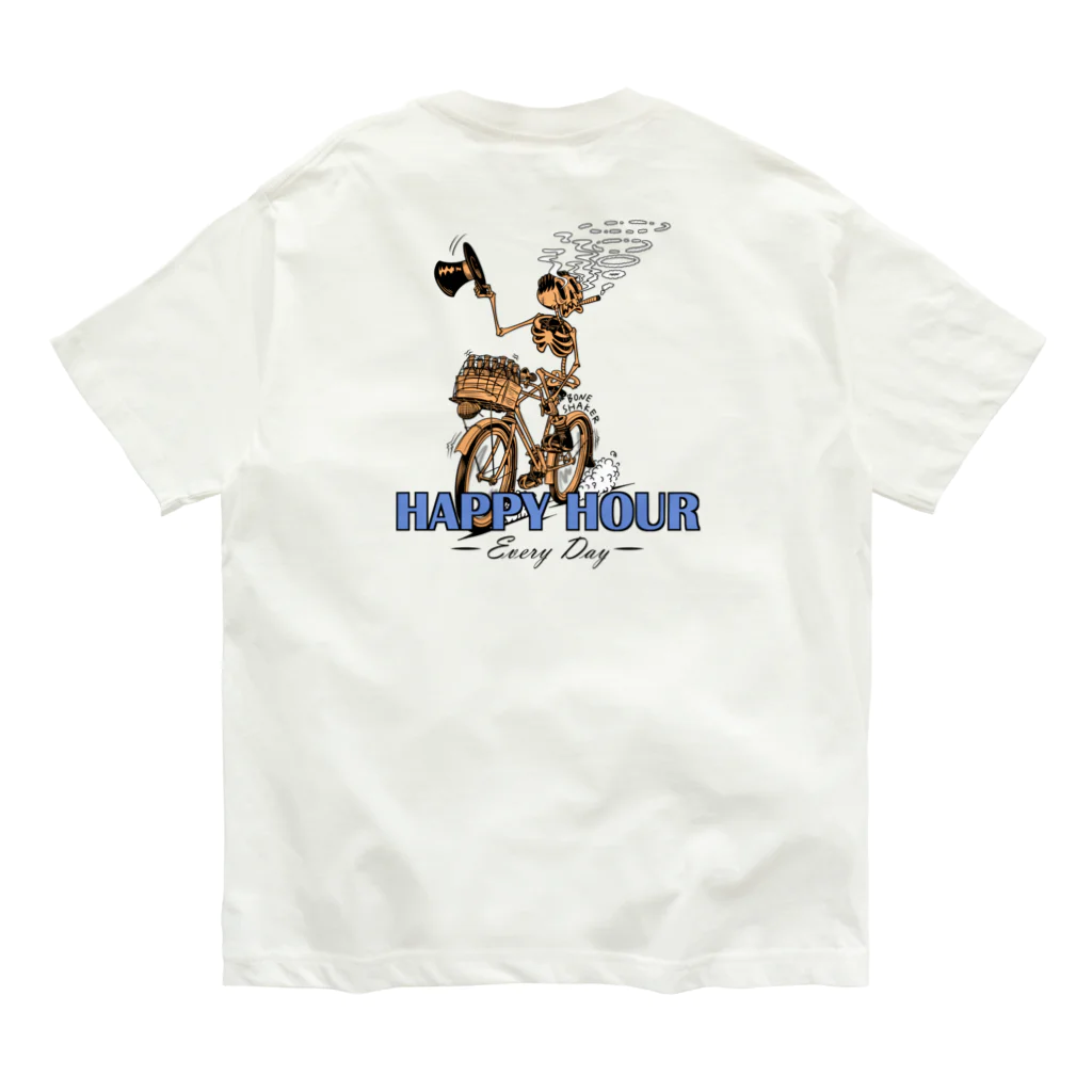 nidan-illustrationの"HAPPY HOUR"(clr) #2 オーガニックコットンTシャツ